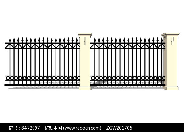 歐式庭院鐵藝護(hù)欄 經(jīng)典設(shè)計(jì)與實(shí)用藝術(shù)的完美融合